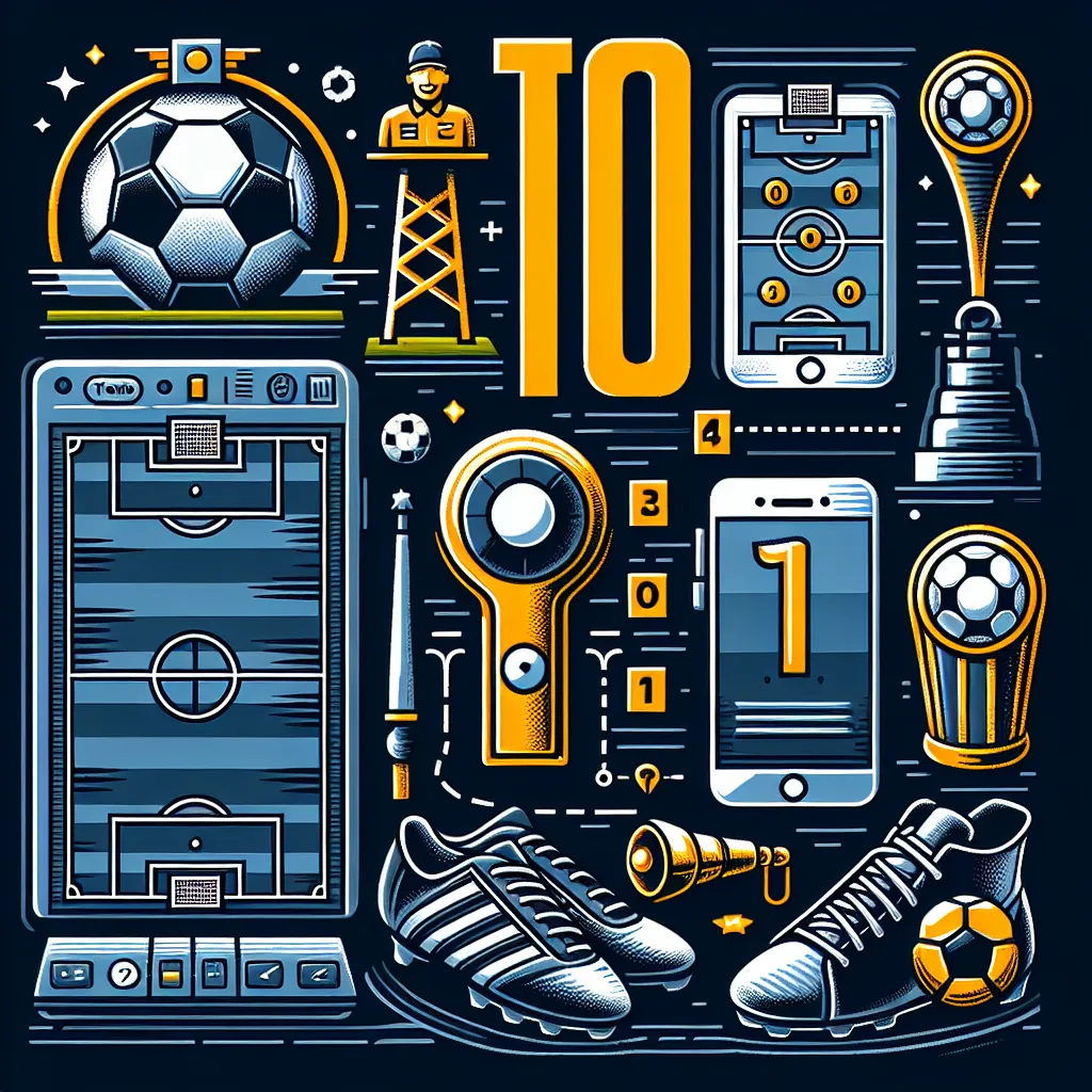 Smartphone exibindo um app de futebol com placar ao vivo e estatísticas na tela.